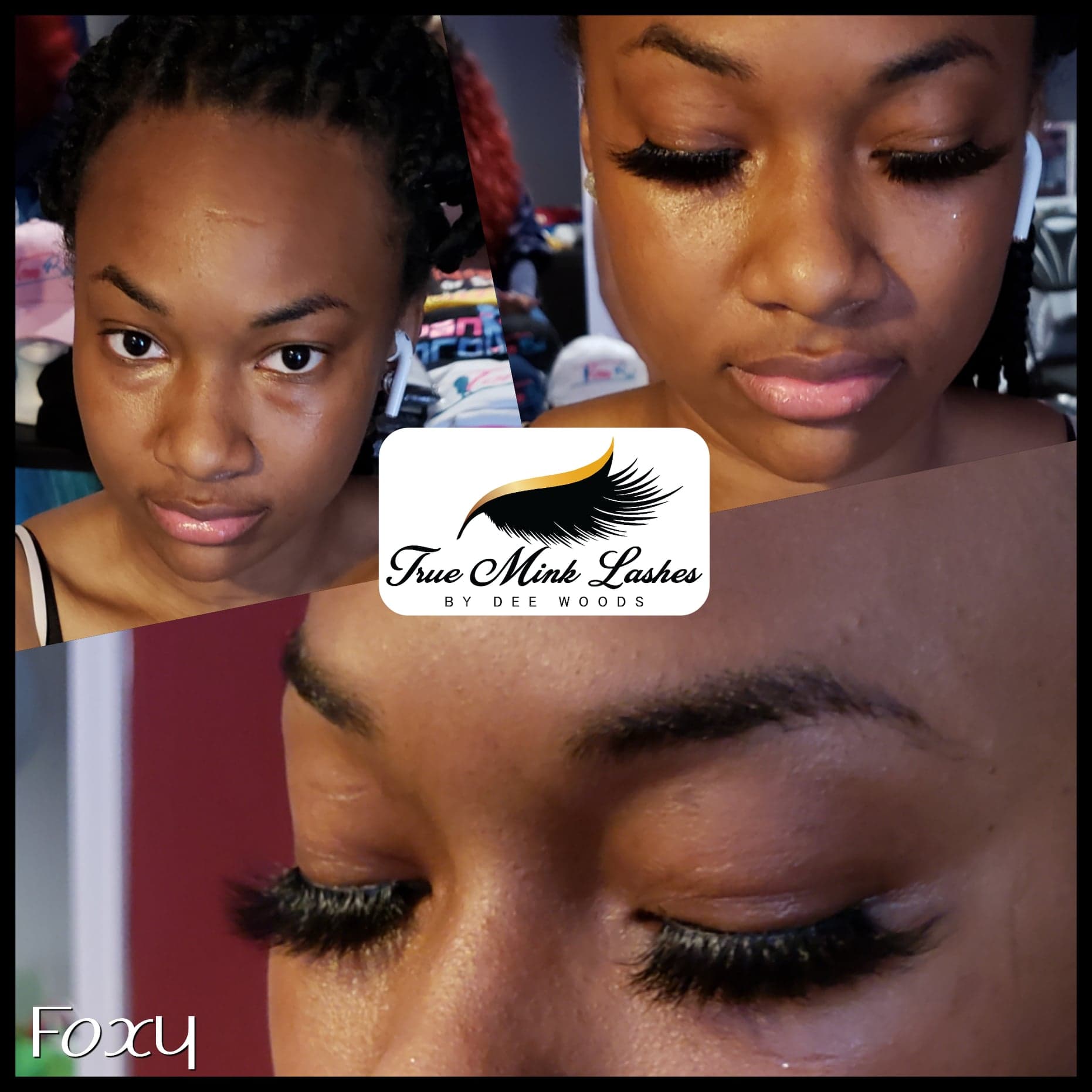 True Mink Lashes - Lash Placement